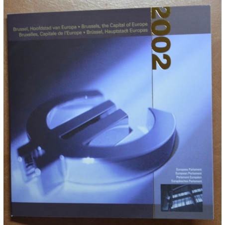 Euromince mince Belgicko 2002 sada 12x 1 a 2 centov (BU)