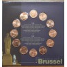 euroerme érme Belgium 2002 - 12x 1 és 2 cent (BU)