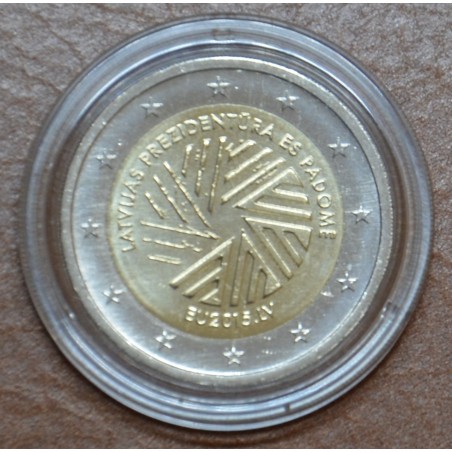 Euromince mince 2 Euro Lotyšsko 2015 - Lotyšské predsedníctvo EU (BU)