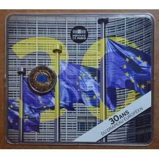 Euromince mince 2 Euro Francúzsko 2015 - 30 rokov Europskej vlajky ...