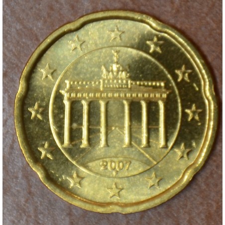Euromince mince 20 cent Nemecko \\"F\\" 2007 (UNC)