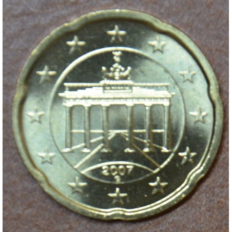 eurocoin eurocoins 20 cent Germany \\"G\\" 2007 (UNC)