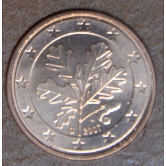 Euromince mince 2 cent Nemecko 2007 \\"G\\" (UNC)