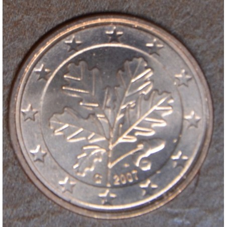 Euromince mince 2 cent Nemecko 2007 \\"G\\" (UNC)