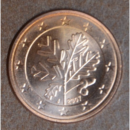 eurocoin eurocoins 2 cent Germany 2007 \\"J\\" (UNC)