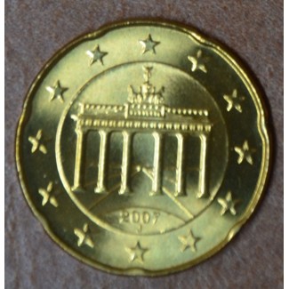 Euromince mince 20 cent Nemecko \\"J\\" 2007 (UNC)