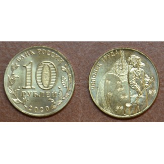 Euromince mince Rusko 10 Rubľov 2020 Metallurgist MMD (UNC)