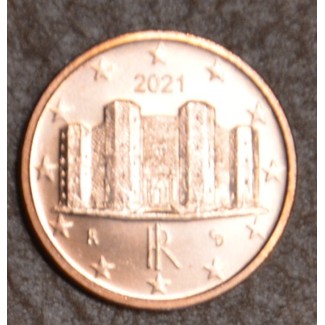 Euromince mince 1 cent Taliansko 2021 (UNC)