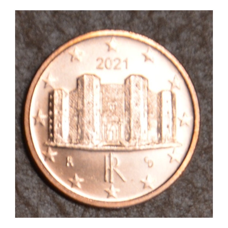 eurocoin eurocoins 1 cent Italy 2021 (UNC)