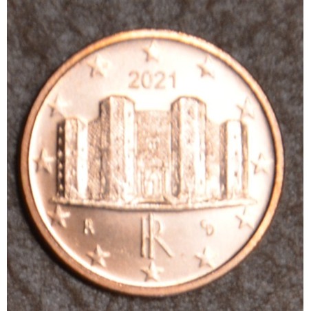 Euromince mince 1 cent Taliansko 2021 (UNC)