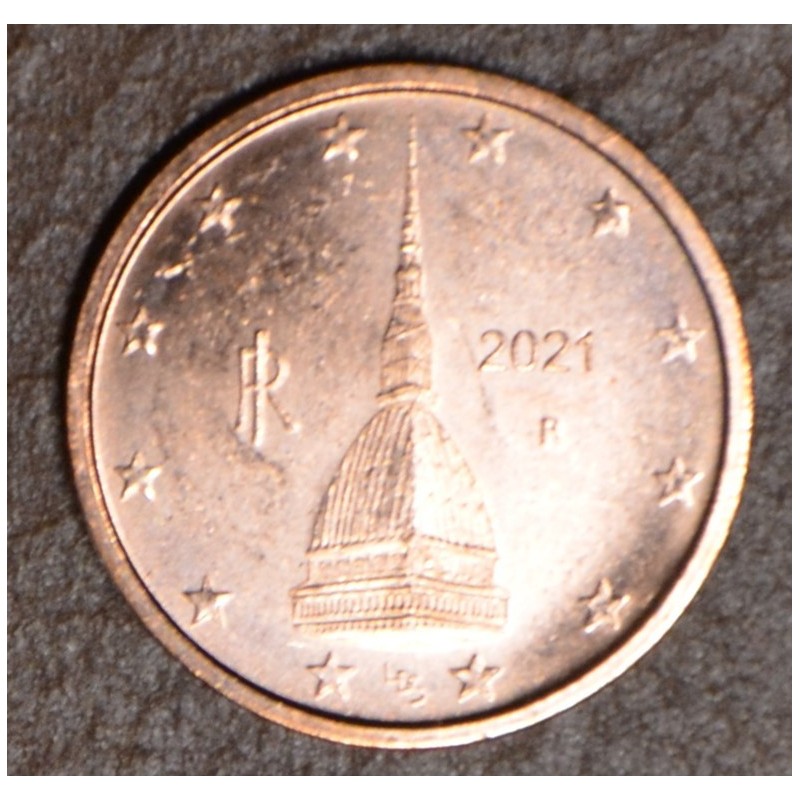 eurocoin eurocoins 2 cent Italy 2021 (UNC)