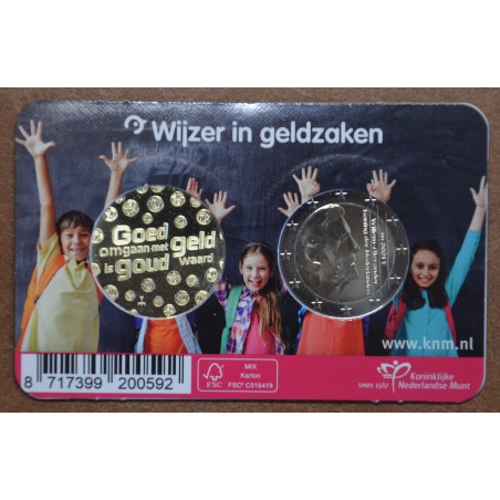 eurocoin eurocoins 2 Euro Netherlands 2021 - Week of money (BU)