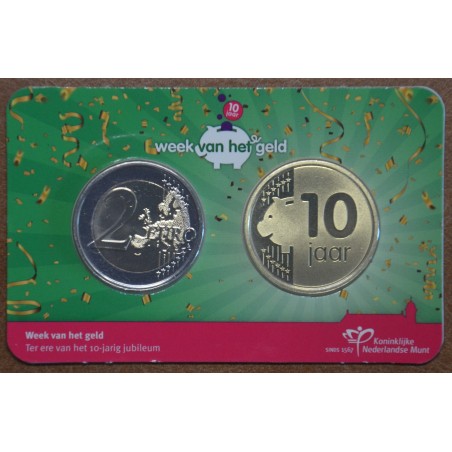 eurocoin eurocoins 2 Euro Netherlands 2021 - Week of money (BU)