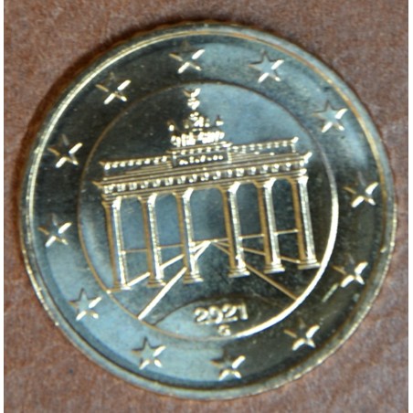 eurocoin eurocoins 50 cent Germany 2021 \\"G\\" (UNC)
