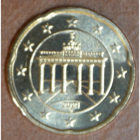 Euromince mince 20 cent Nemecko 2021 \\"G\\" (UNC)