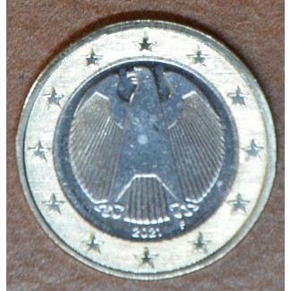 Euromince mince 1 Euro Nemecko \\"F\\" 2021 (UNC)