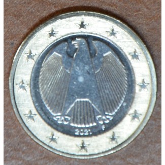 euroerme érme 1 Euro Németország \\"F\\" 2021 (UNC)