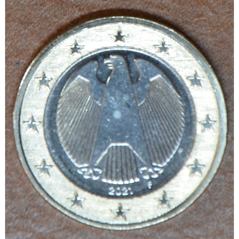 eurocoin eurocoins 1 Euro Germany \\"F\\" 2021 (UNC)