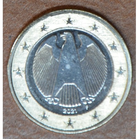 euroerme érme 1 Euro Németország \\"F\\" 2021 (UNC)