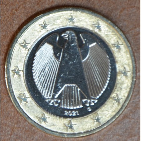 Euromince mince 1 Euro Nemecko \\"G\\" 2021 (UNC)