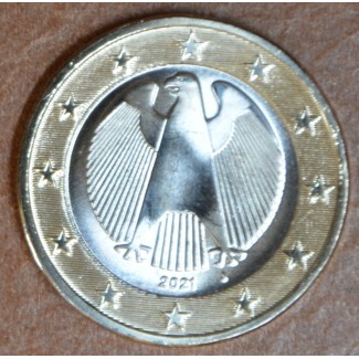 Euromince mince 1 Euro Nemecko 2021 \\"J\\" (UNC)