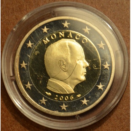 Euromince mince Poškodená 2 Euro Monaco 2006 (Proof)