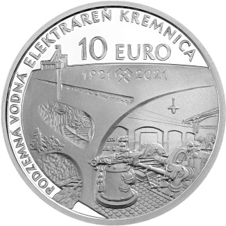 euroerme érme 10 Euro Szlovákia 2021 - A körmöcbányai földalatti ví...