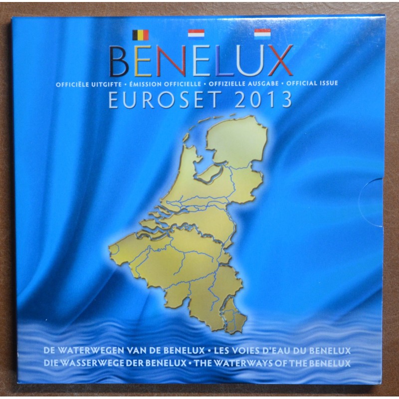 Euromince mince BeNeLux 2013 - sada 24 euromincí (BU)