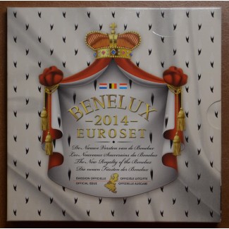 euroerme érme BeNeLux 2014 - hivatalos 24 részes szett (BU)
