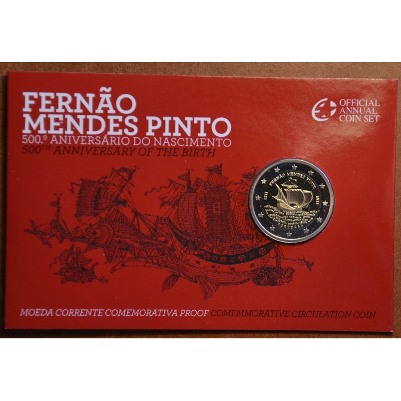 euroerme érme 2 EuroPortugália 2011 - Fernão Mendes Pinto születésé...