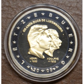 euroerme érme 2 Euro Luxemburg 2005 - Henri nagyherceg 50. születés...