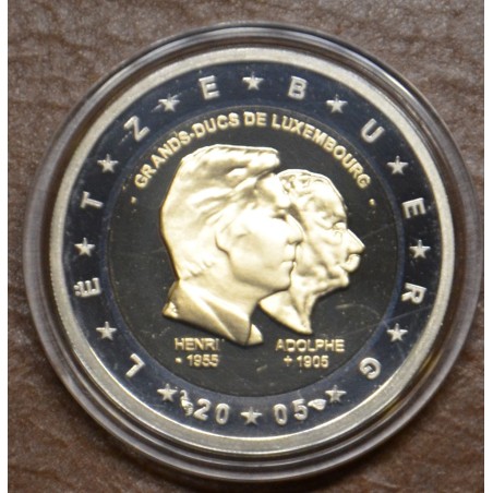 Euromince mince 2 Euro Luxembursko 2005 - 50. výročie narodenia veľ...