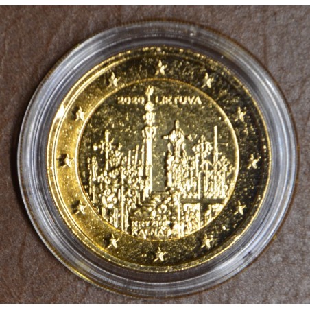 Euromince mince 2 Euro Litva 2020 - Krížová hora (pozlatená UNC)