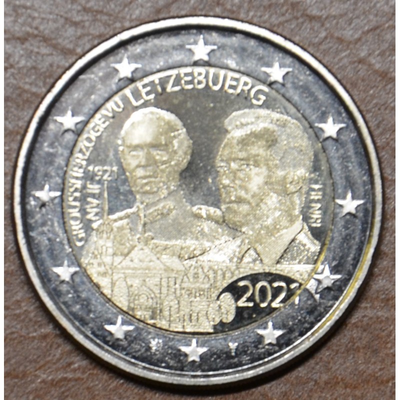 Euromince mince 2 Euro Luxembursko 2021 - 100. výročie narodenia ve...