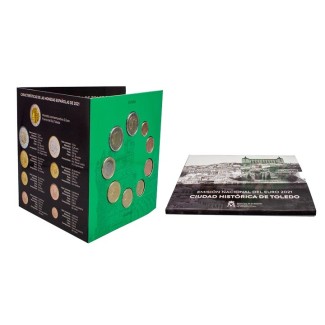 euroerme érme Spanyol 2021 forgalmi sor 9 érmével (BU)