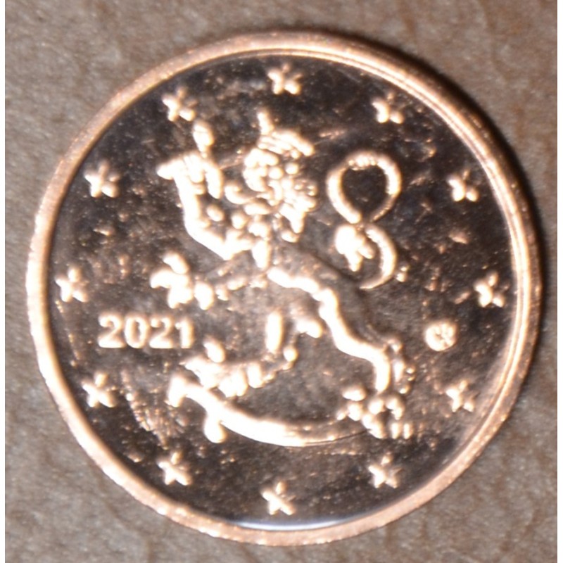 eurocoin eurocoins 2 cent Finland 2021 (UNC)
