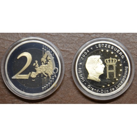 euroerme érme 2 Euro Luxemburg 2004 - Henri nagyherceg portréja és ...