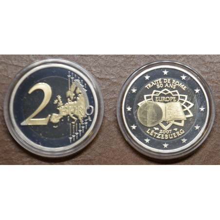 eurocoin eurocoins 2 Euro Luxembourg 2007 - 50th anniversary of the...