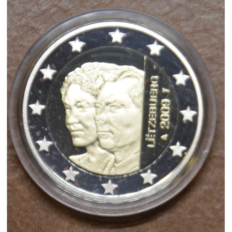 eurocoin eurocoins 2 Euro Luxembourg 2009 - 90th Anniversary of Gra...