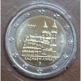 euroerme érme 2 Euro Németország 2021 \\"G\\" - Sachsen-Anhalt (UNC)
