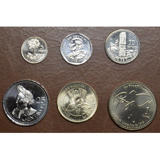 eurocoin eurocoins Guatemala 6 coins 1981-2010 (UNC)
