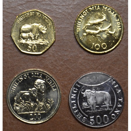 eurocoin eurocoins Tanzania 4 coins 1994-2015 (UNC)