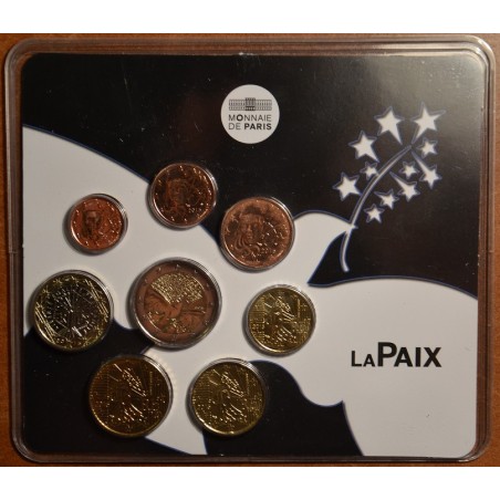 euroerme érme Franciaország 2015 Béke - 8 részes forgalmi sor (BU)