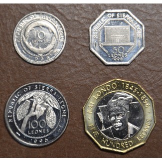 Euromince mince Sierra Leone 4 mince 1996-2004 (UNC)