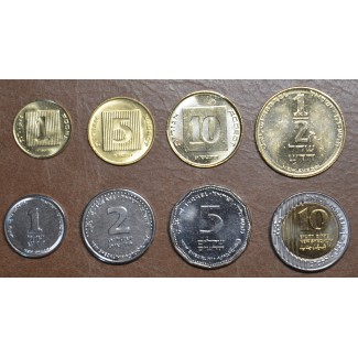 Euromince mince Izrael 8 mincí 1985-2014 (UNC)
