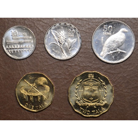 eurocoin eurocoins Samoa 5 coins 2011 (UNC)