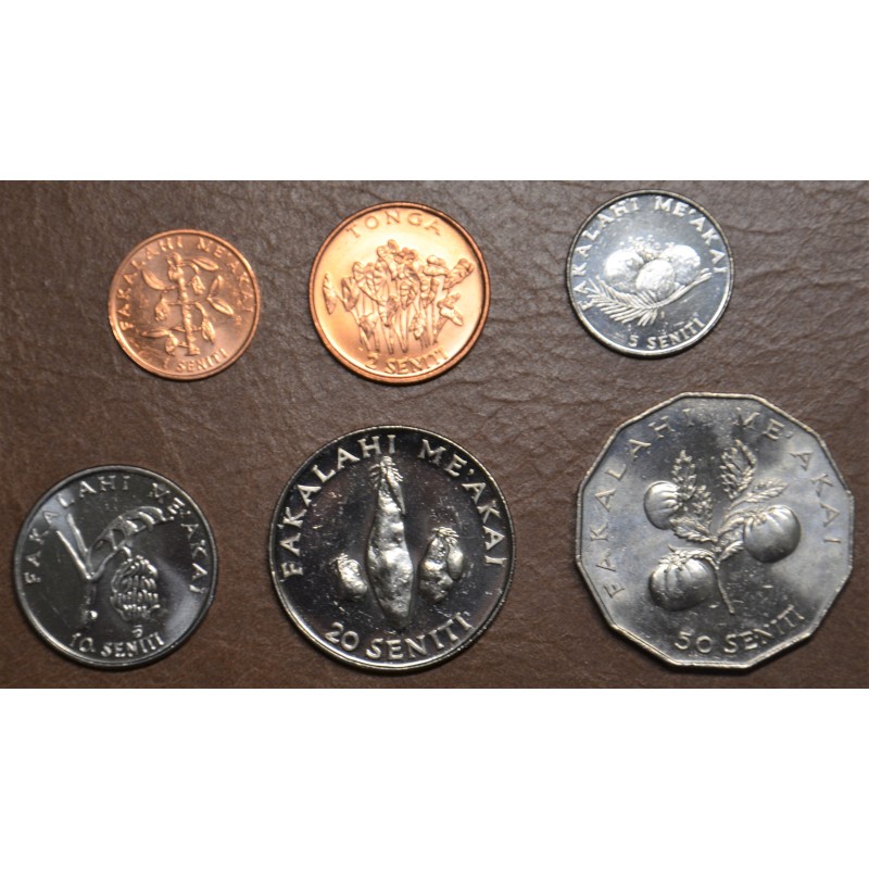 eurocoin eurocoins Tonga 6 coins 1981-2011 (UNC)