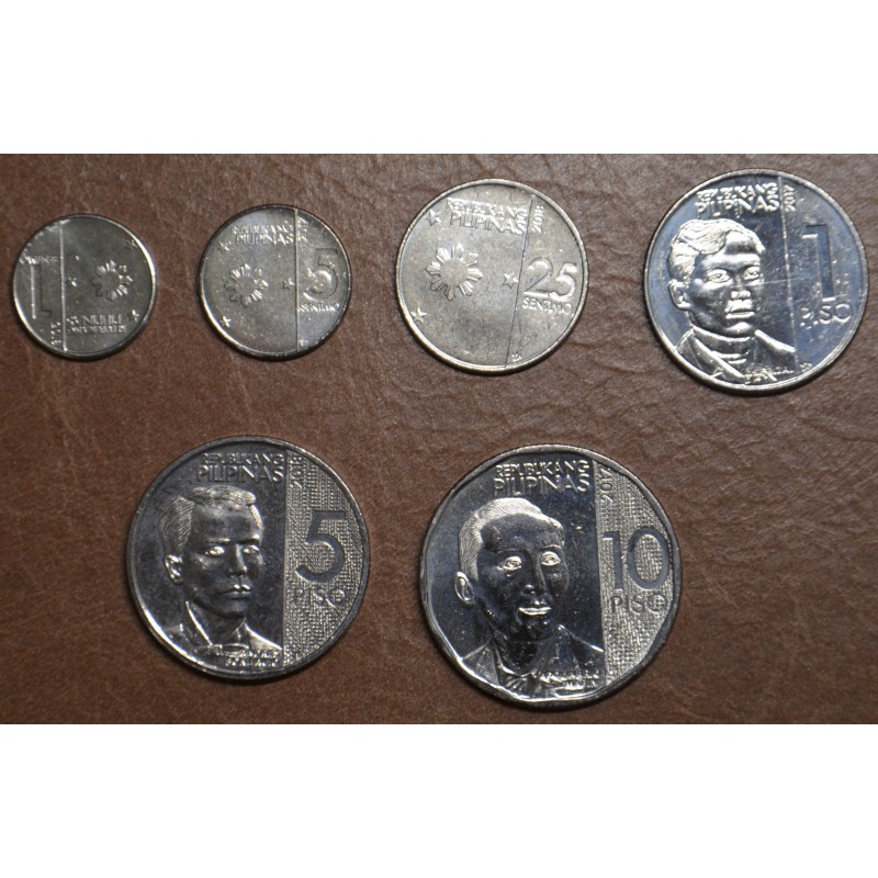 eurocoin eurocoins Philippines 6 coins 2017-2018 (UNC)