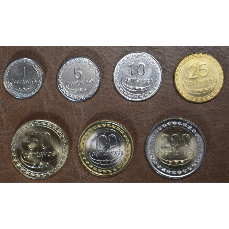 Euromince mince Východný Timor 7 mincí 2003-2017 (UNC)