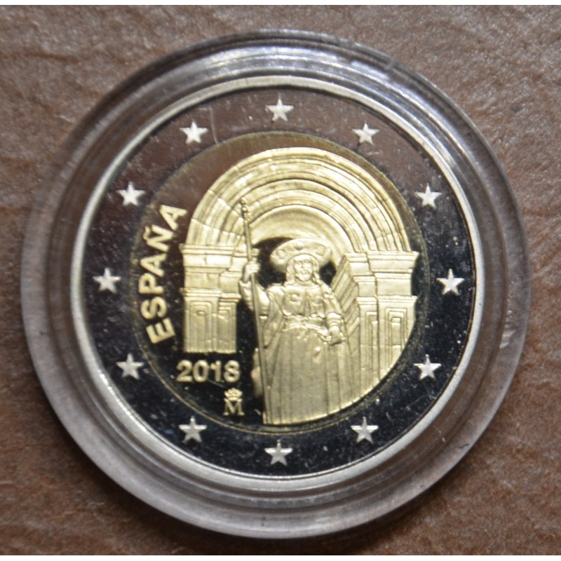 Euromince mince 2 Euro Španielsko 2018 - Santiago de Compostela (Pr...